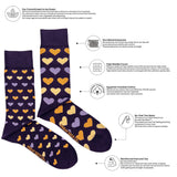 Men's Modern Heart Socks