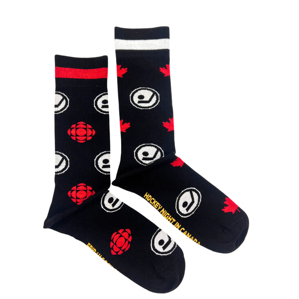 Men's CBC Hockey Night in Canada Logos Socks