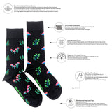 Men's Neon Mushroom Socks