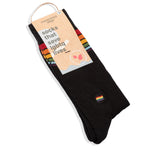 Socks that Save LGBTQ Lives (Classic Rainbow Stripes)