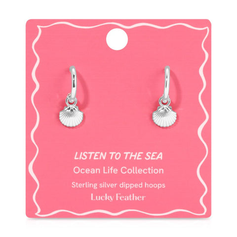Ocean Life Earrings - Shell