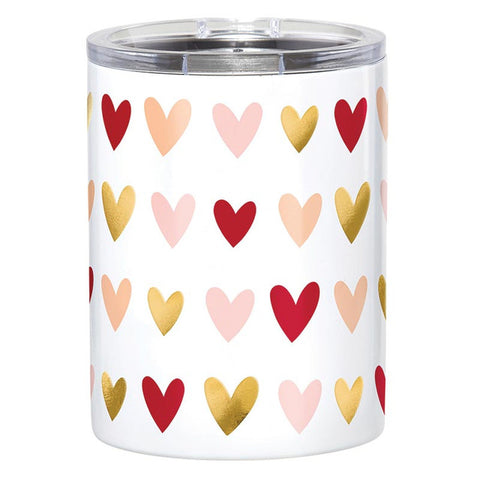 Hearts Stainless Steel Tumbler