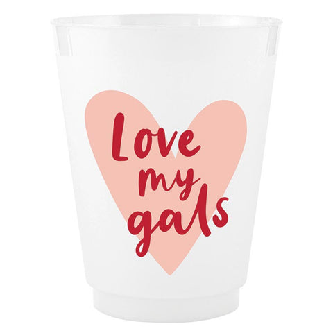 Love my Gals Frosted Cups Set