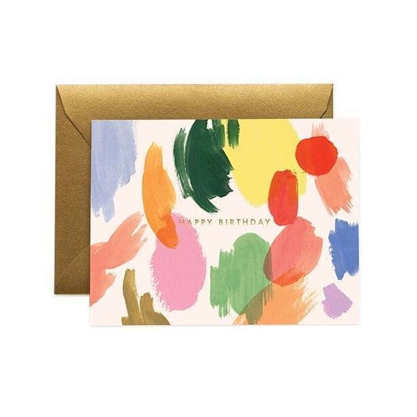 Set of 8 - Palette Birthday Card