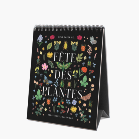 2024 Fête De Plantes Desk Calendar