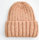 Thick Ribbed Wool Beanies (5 Colours)