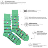 Men's Garden Grandpa Gnomes Socks