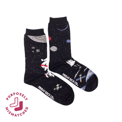 Women's Space Scene Socks