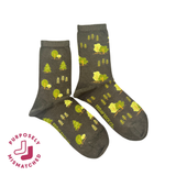 Women's Trees Mismatched Crew Socks - This Did Good