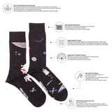 Men's Space Scene Socks