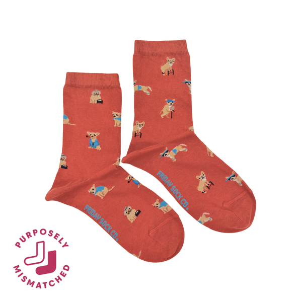 Women's Old Doggies Mismatched Socks - This Did Good