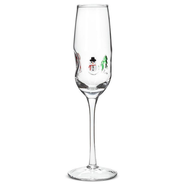 Holiday Icons Champagne Flute