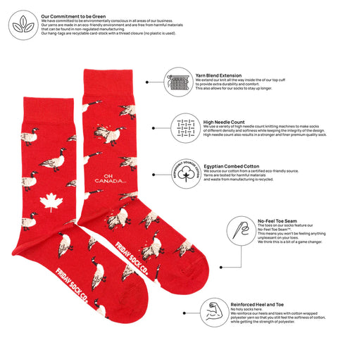 Men's Canada Goose Socks