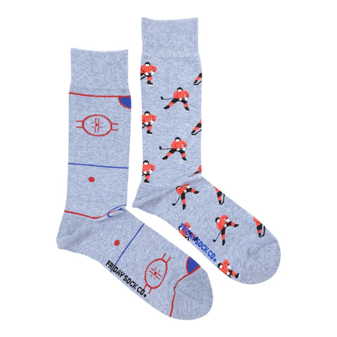 Men's Hockey Rink & Hockey Player Socks