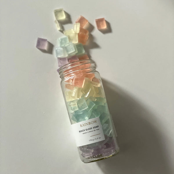 Beach Glass Soaps by Sealuxe