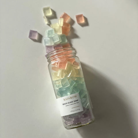 Beach Glass Soaps by Sealuxe