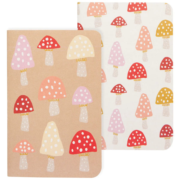 Set Of 2 Scribble Toadstool Notebooks