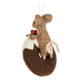 Mouse On Donut Ornament