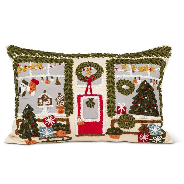 Gift Shop Storefront Pillow