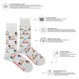 Men's Sloth Working Out Socks