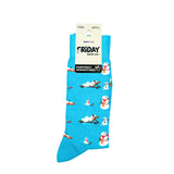 Men's Snowman Vacation Socks