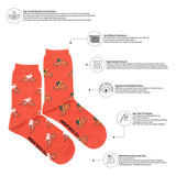 Women's Turtle & Bunny Socks