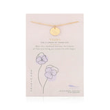 Birth Month Flower Necklaces