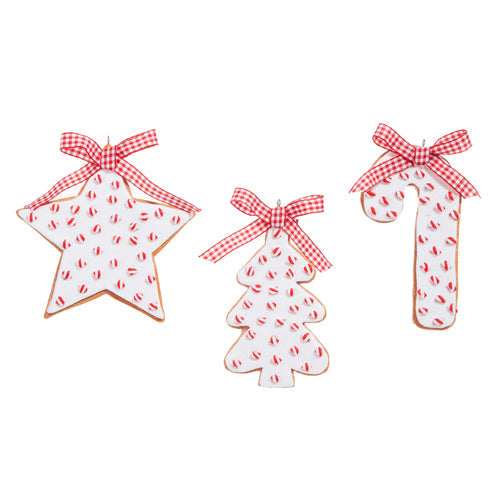 Peppermint Sprinkles Cookie Ornament