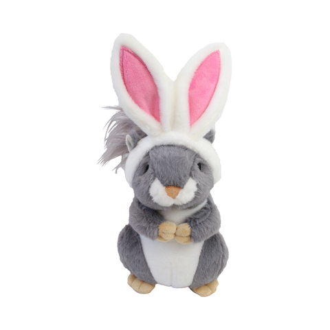 Plush Easter Squirrel-Bunny Dog Toy