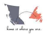 Home is Where You Are (Newfoundland to British Columbia)