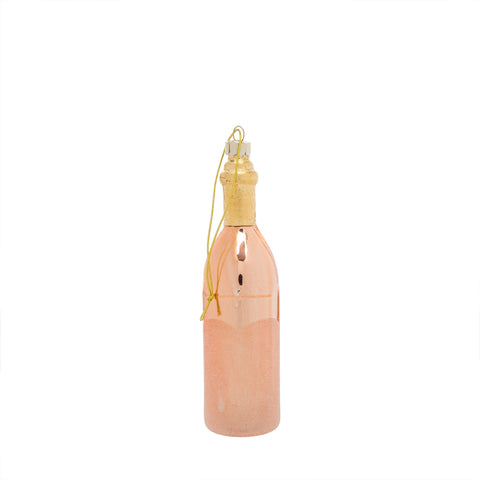 Pink Champagne Ornament