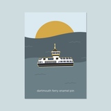 Dartmouth Ferry Enamel Pin