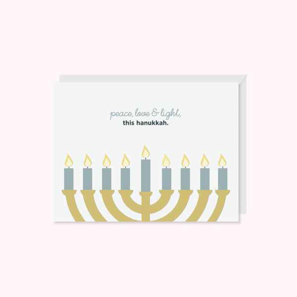 Peace, Love & Light This Hanukkah