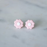 Spring Flowers Clay Studs