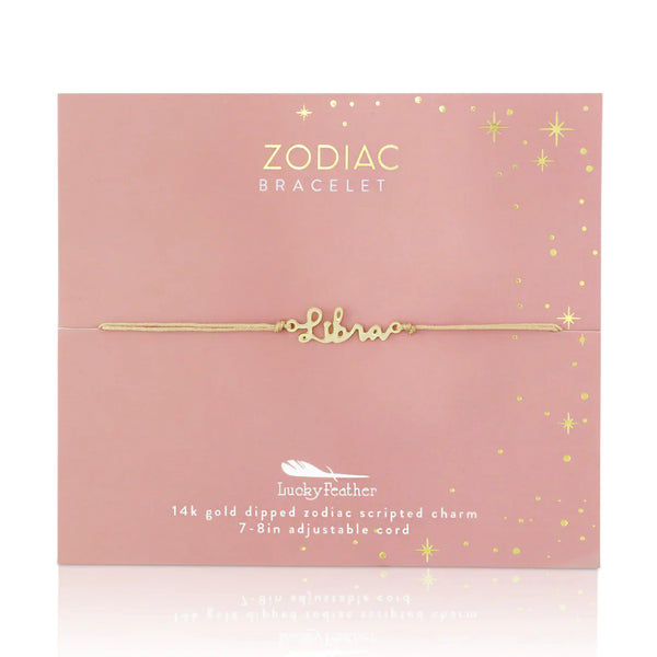 14k Gold-Dipped Zodiac Bracelets