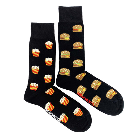 Men's Fries & Burger Socks (Tall)