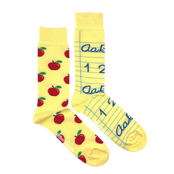 Men's Apple & Teacher Socks (Tall)