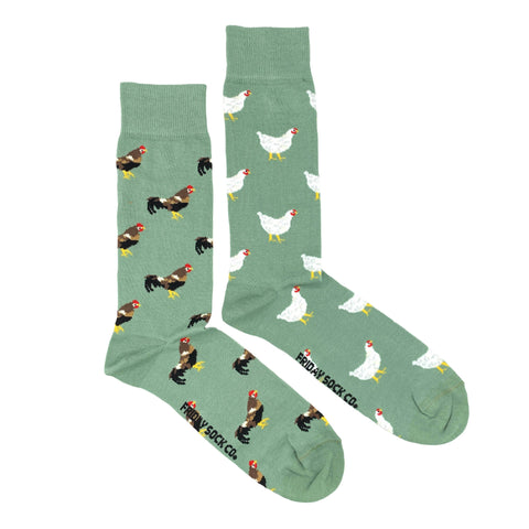 Men’s Chicken & Rooster Socks (Tall)