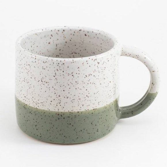 Handmade (in Canada) Dipped Speckled Mug