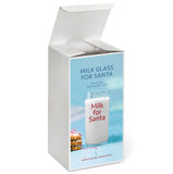 Milk for Santa Glass