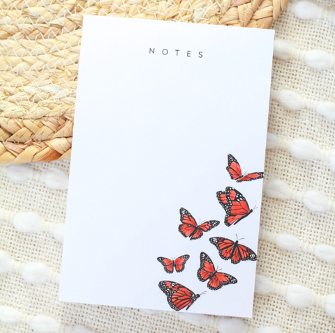 Flying Butterflies Notepad