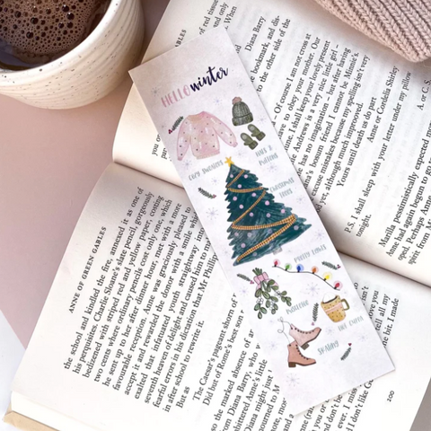 Hello Winter Bookmark