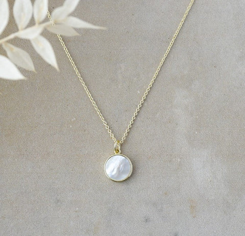 Alluring Necklace - Mother Of Pearl