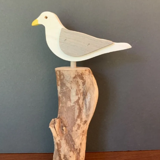 Jerry Walsh - Seagull On Single Post