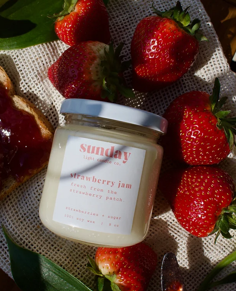 Strawberry Jam | Sunday Light Candle