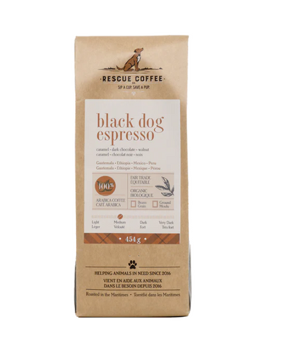 Black Dog Espresso Rescue Coffee