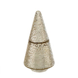 Shimmer Tree Candles Silver (3 Sizes)