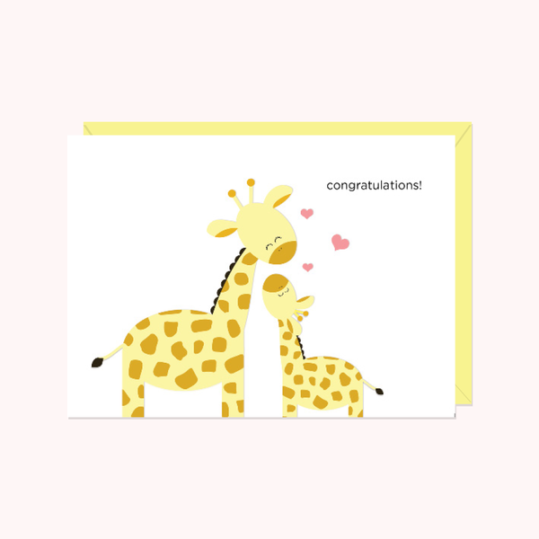 Giraffes: Congratulations!