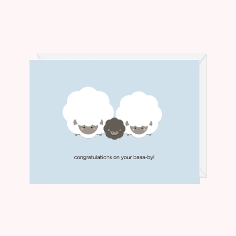 Congratulations on your Baaa-by!