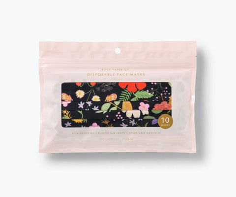 Strawberry Fields Disposable Face Masks